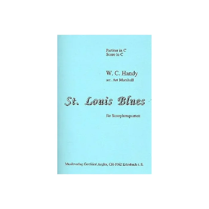 St. Louis Blues für 4 Saxophone
