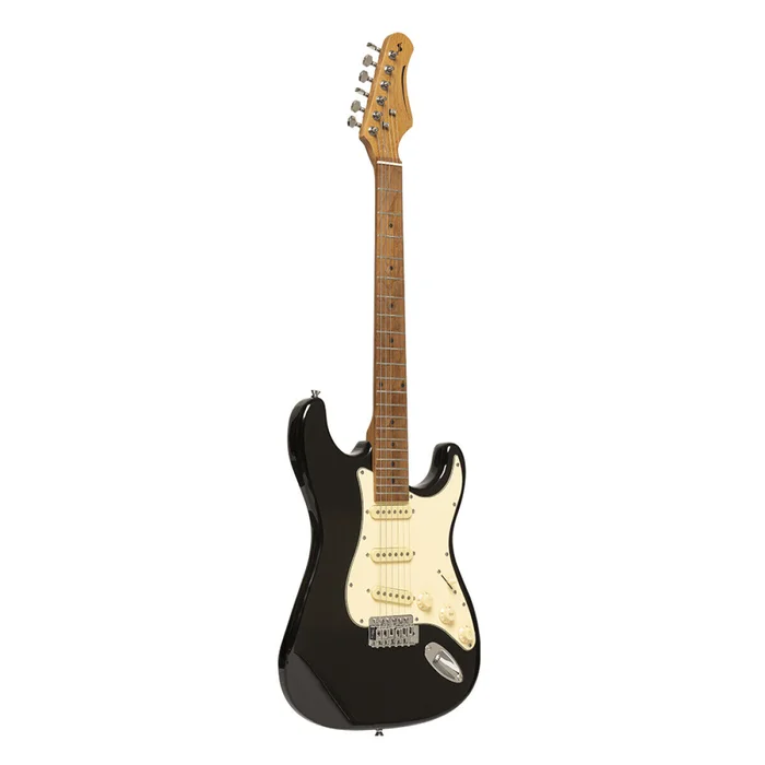 Stagg SES-55 BLK – E-Gitarre Strat-Style schwarz