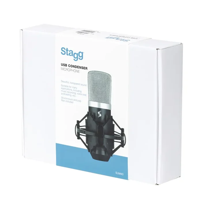 Stagg USB Cardioid Mikrophon Set SUM40