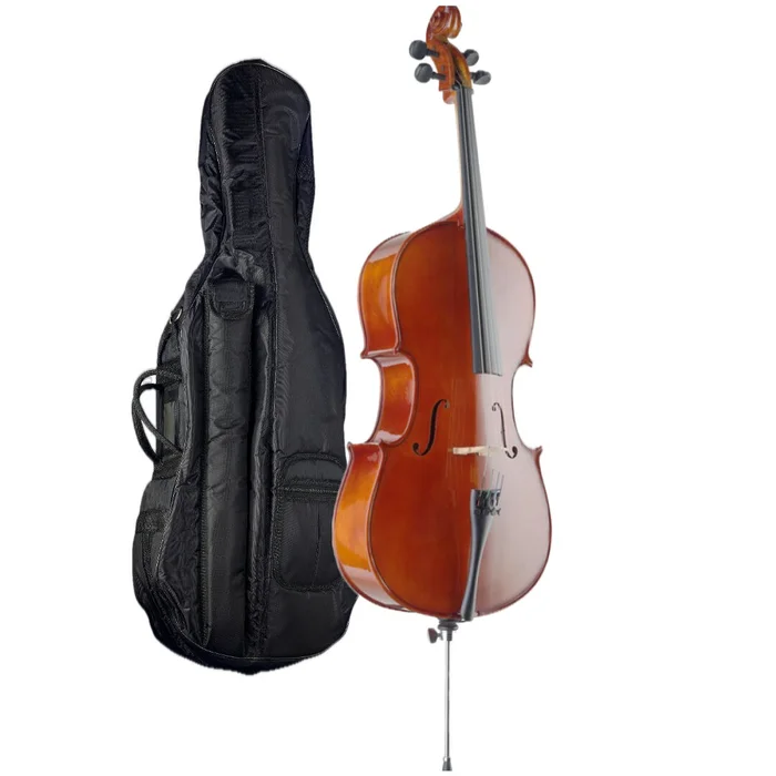 Stagg VNC-4/4 – 4/4 Cello Fichte massiv mit Tasche