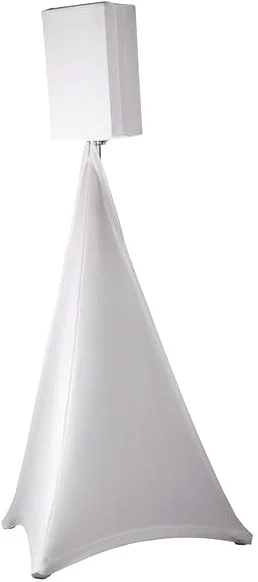 Stativsegel zweiseitig für Lautsprecherstative weiß PRO MKII