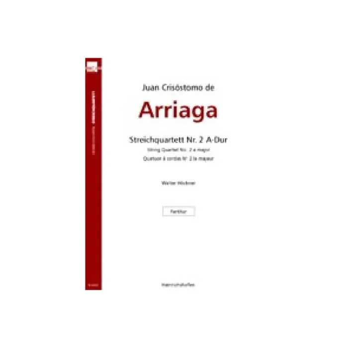 Streichquartett A-Dur Nr.2