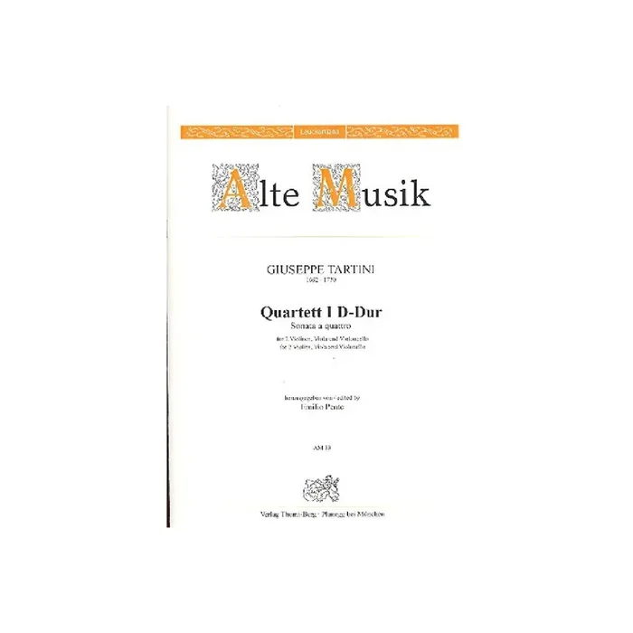 Streichquartett D-Dur Nr.1