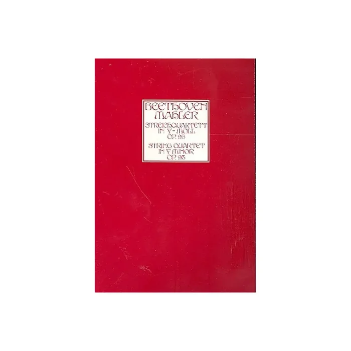 Streichquartett f-Moll op.95