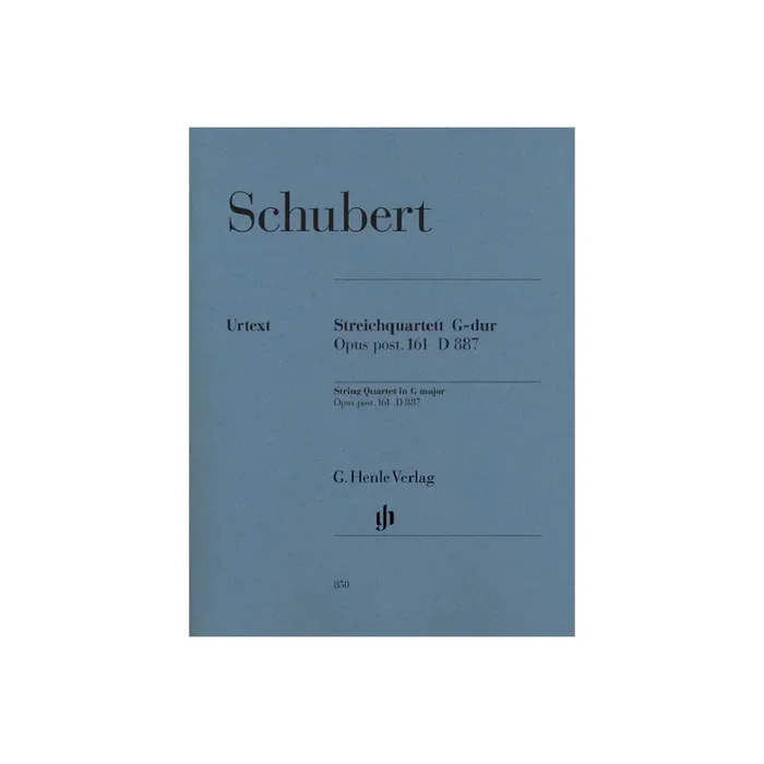 Streichquartett G-Dur op.posth.161 D887