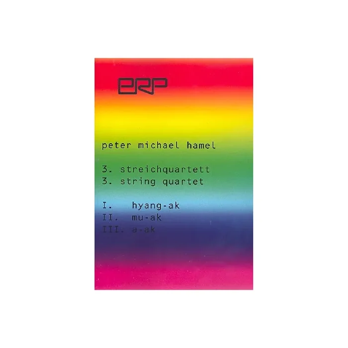 Streichquartett Nr.3 für 2 Violinen, Viola und