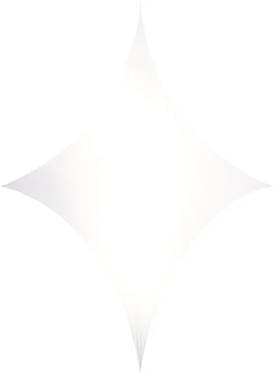 Stretch Shape Diamond 185cm x 125cm, White