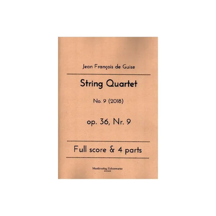 String Quartet op.36 Nr.9