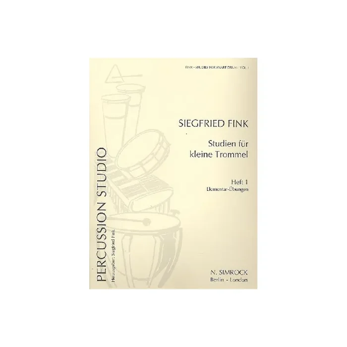 Studien für kleine Trommel Band 1