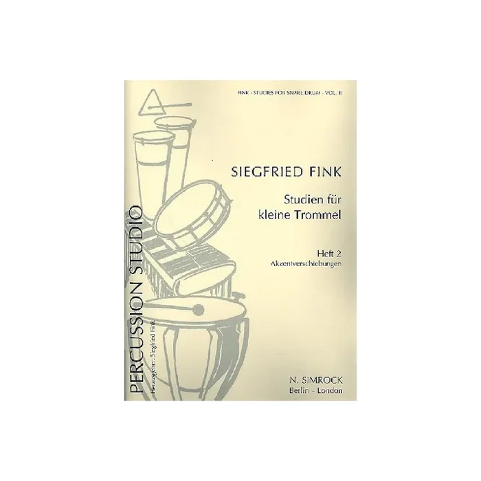 Studien für kleine Trommel Band 2