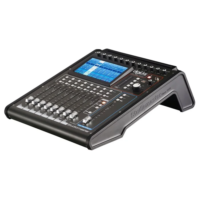 Studiomaster DigiLive 16 – Digital-Mischpult mit Touchscreen und App-Steuerung
