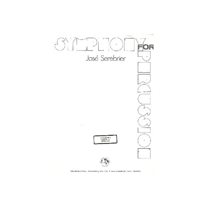 Symphony for Percussion