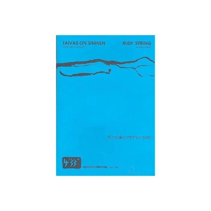 Taivas on Sininen für Diskantzither