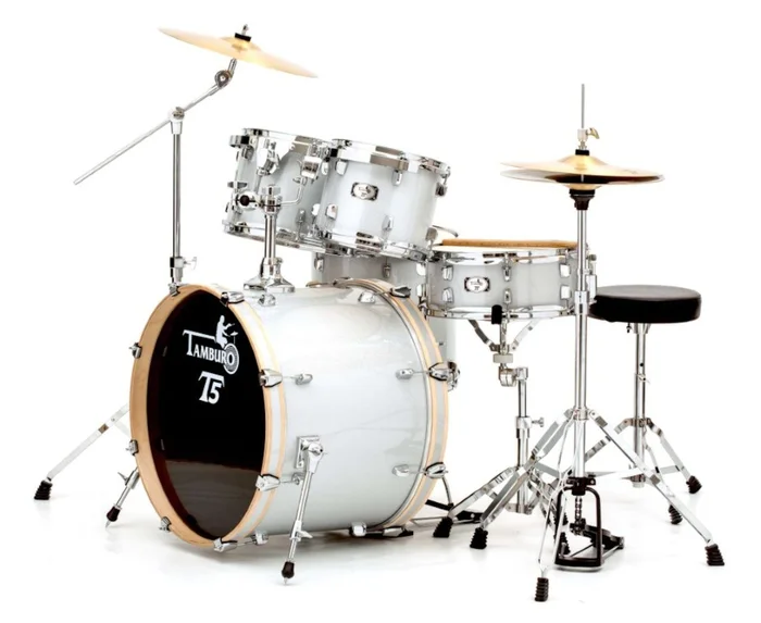 Tamburo T5P20SLSK Schlagzeug Komplettset Silver Sparkle