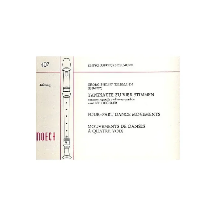 Tanzsätze zu 4 Stimmen