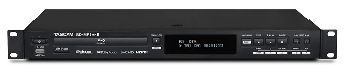 Tascam ABD-MP1MK2 – Blu-Ray-Player für Tourneebetrieb und Installation