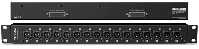Tascam BO-16DX-OUT – Anschluß Modul 16 *XLR(M) auf 2* SUB-D25