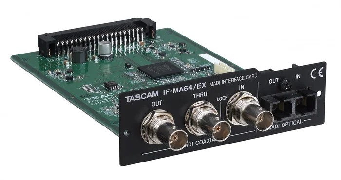 Tascam IF-MA64-EX – MADI Erweiterungskarte für DA-6400, BNC Koaxial An
