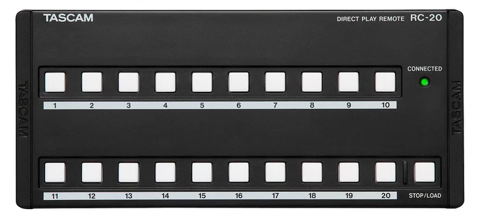 Tascam RC-3F – Fußschalter mit 3 Pedalen (Links, Mitte, Rechts) für di