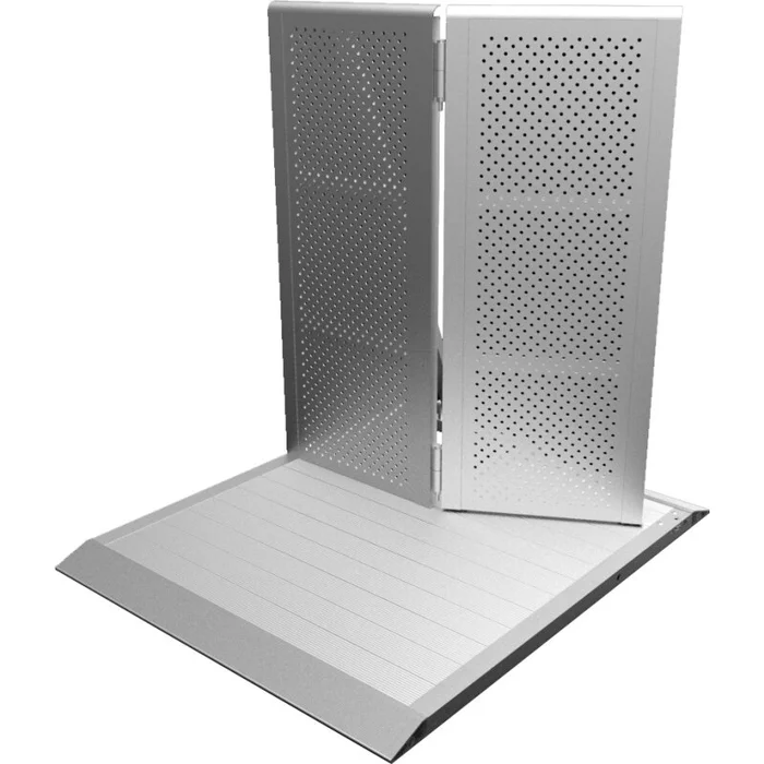 Tego Pro Crash Barrier – gerades Element m. Halbtür Öffnung rechts