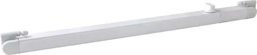 Telescopic drape support 180(l)–>300(l)cm, White (powder coated)
