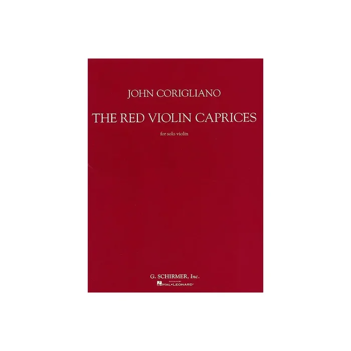 The red Violin Caprices for violin