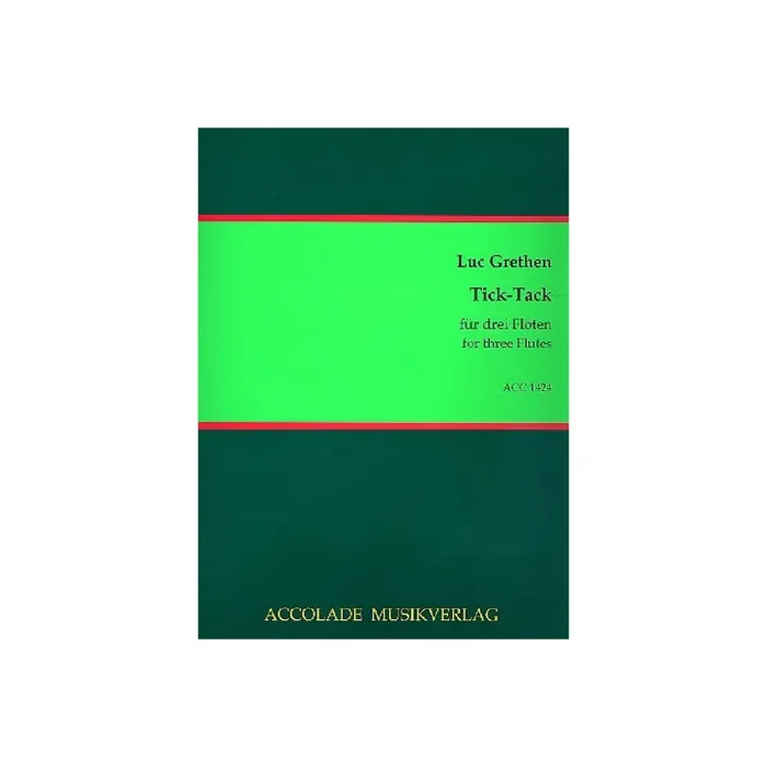 Tick-Tack für 3 Flöten