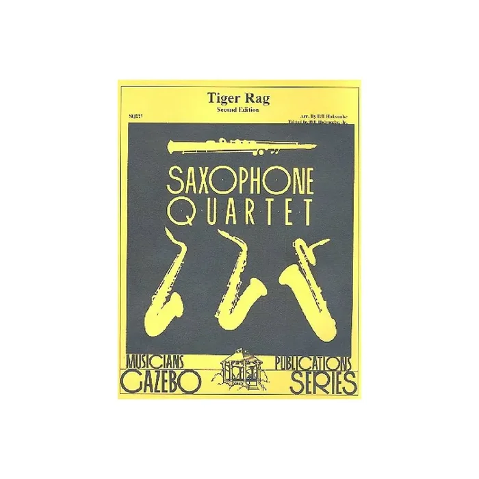 Tiger Rag für 4 Saxophone (SATBar)
