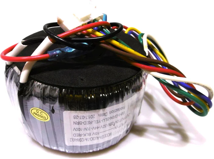 Trafo Sec.:100-70-44-32-22V Pri.:15V (EA-AUDIO-TA-120W-V0.2) CP-120P