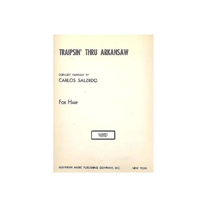 Traipsin‘ thru Arkansaw for harp