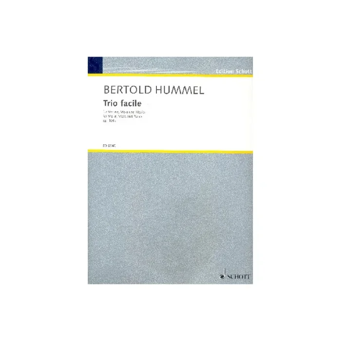 Trio facile op.101a für Violine,