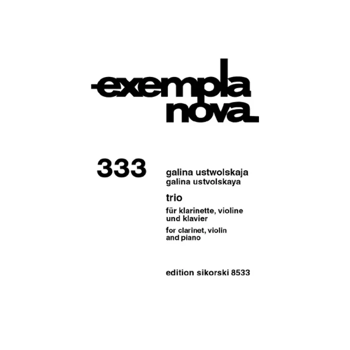 Trio für Klarinette, Violine