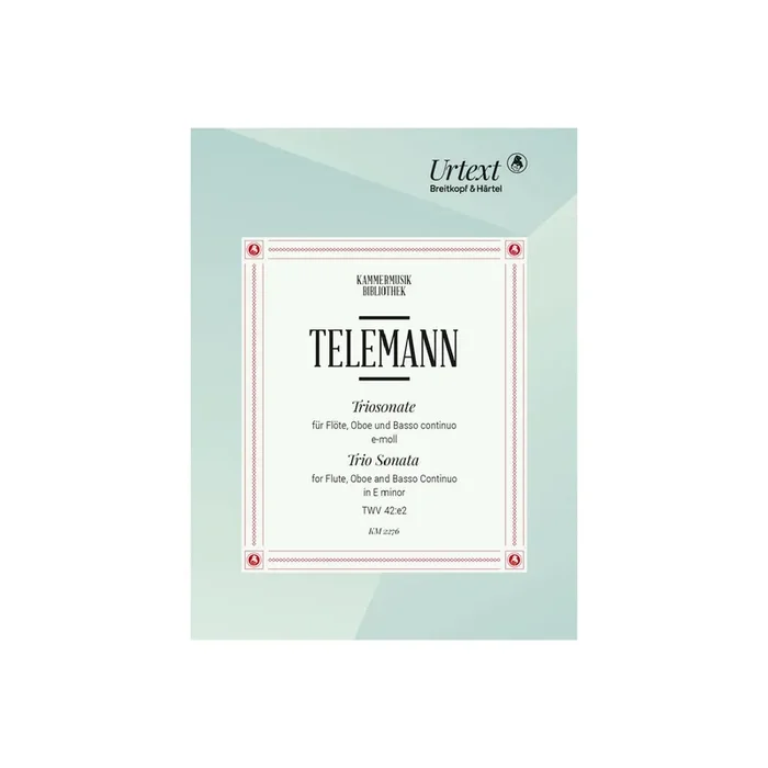 Triosonate e-Moll TWV42 e2