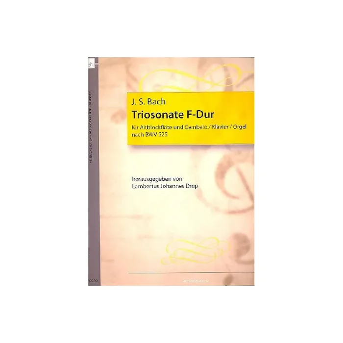 Triosonate F-Dur BWV525