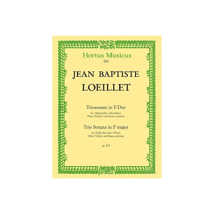 Triosonate F-Dur op.2,2