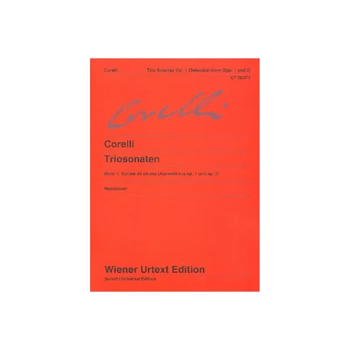 Triosonaten Band 1 für 2 Violinen und Bc