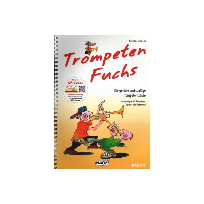 Trompeten-Fuchs Band 2 (+QR-Codes)