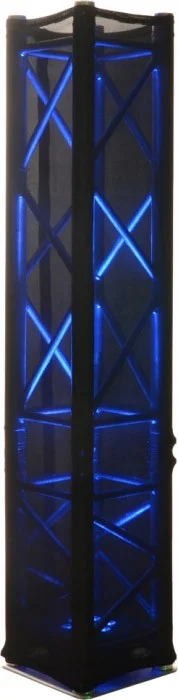 Trusscover 1,5m Klettverschluss schwarz