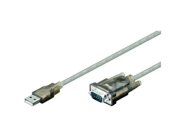 USB auf seriell Konverter Blister, USB A Stecker > 9-pol. SUB-D Stecker