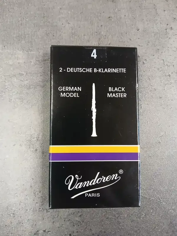 Vandoren Stärke 4 Black Master German Model Blätter CR184TP