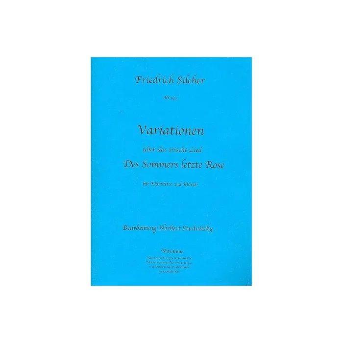 Variationen über das irische Lied Letzte Rose