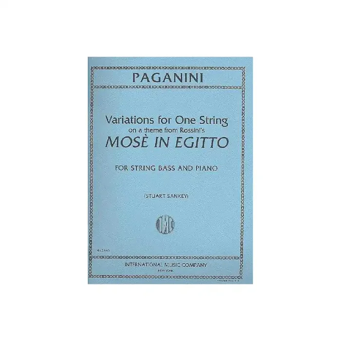 Variations for 1 string on a Theme