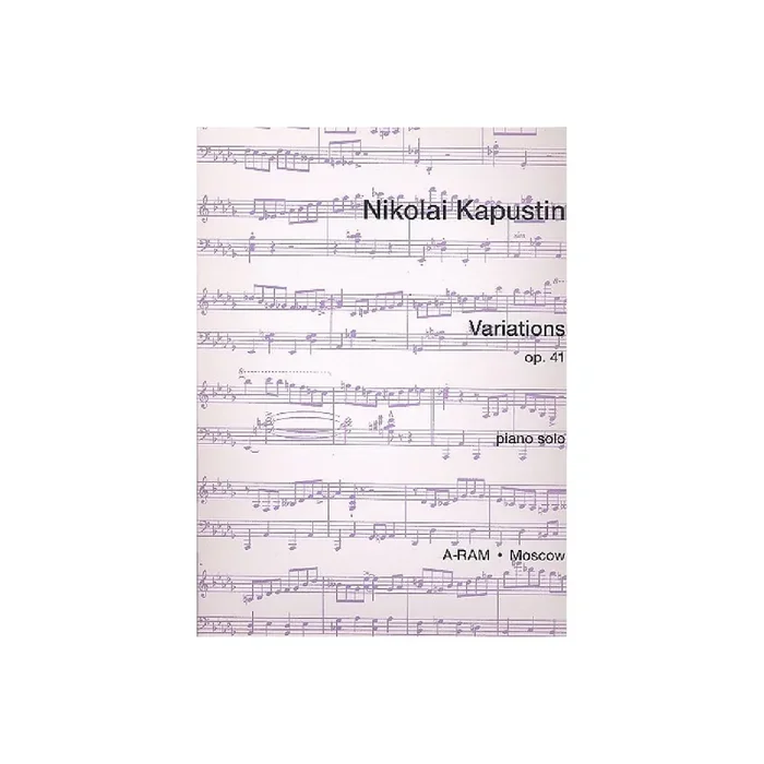 Variations op.41 for piano solo