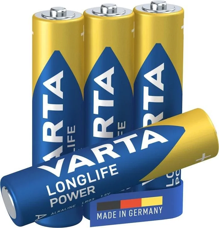 VARTA LR03/AAA (Micro) (4903) Batterie, 4 Stk. Blister Alkali-Mangan Batterie (Alkaline), 1,5 V