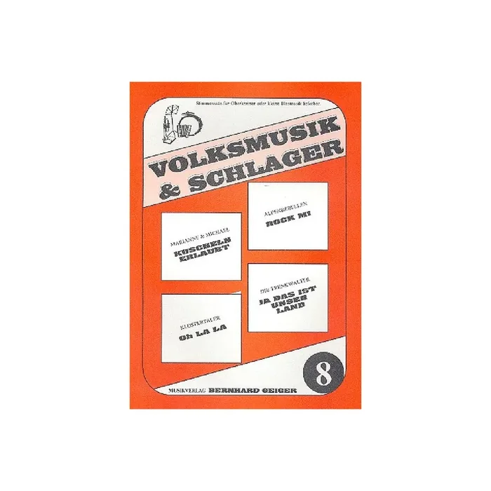 Volksmusik und Schlager Band 8