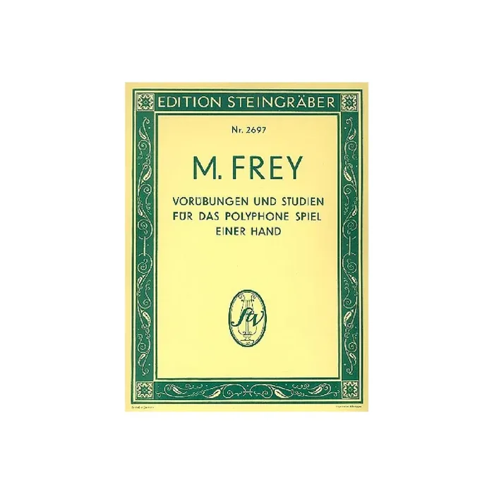 Vorübungen und Studien für das polyphone Spiel einer Hand