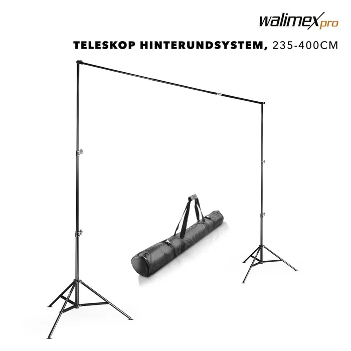 walimex pro TELESKOP Hintergrundsystem 225-400