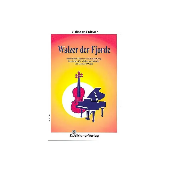 Walzer der Fjorde für Violine und Klavier
