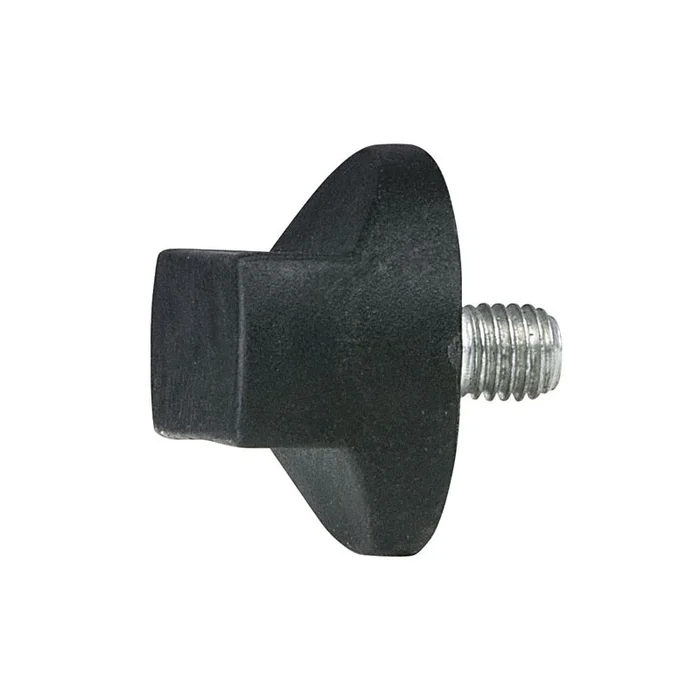 Wentex – Rotary knob M10x12 (Vorhanghalterung) schwarz