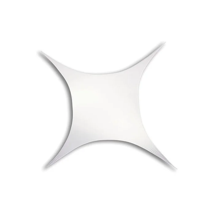 Wentex – Stretch Shape Square 250cm x 250cm – Weiß